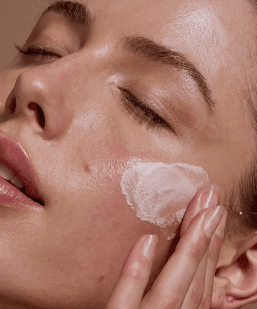 Client during a treatment session at Plump Aesthetic Clinic
